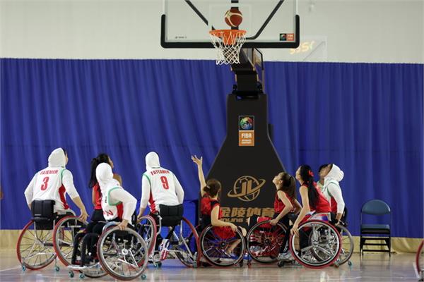 پیروزی تیم ملی زنان بسکتبال با ویلچر ایران مقابل تیم لائوس در بازی های پاراآسیایی هانگژو 6