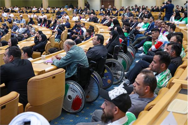 گزارش تصویری/ آیین تجلیل رییس جمهور از مدال آوران ورزش کشور  11