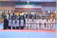 بازدید پولادگر سرپرست کاروان ایران در بازی های پارالمپیک پاریس از تمرینات تیم ملی پاراتکواندو