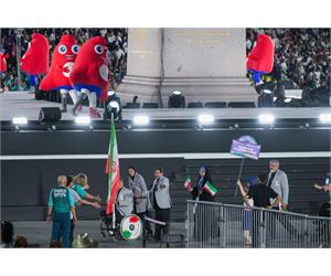 Team Iran Parade at Paris 2024 2