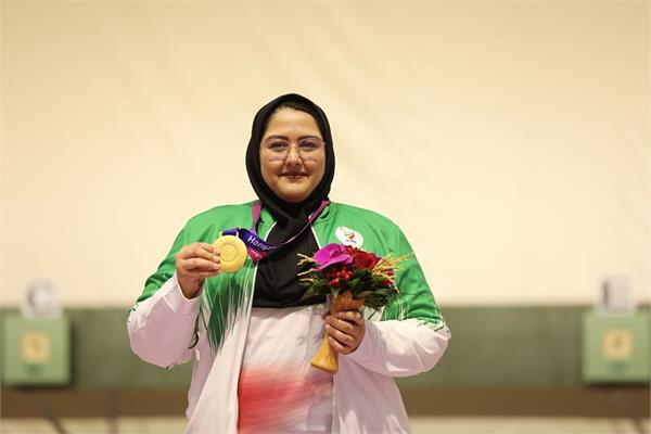 گزارش تصویری/ رقابت‌های پاراتیراندازی هانگژو 9