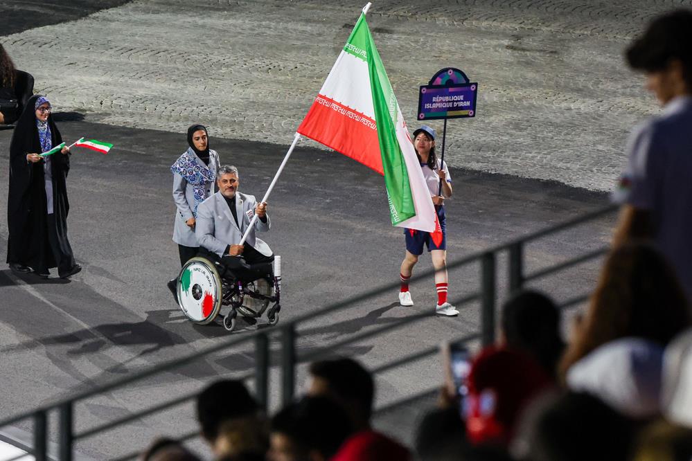 Team Iran Parade at Paris 2024 18