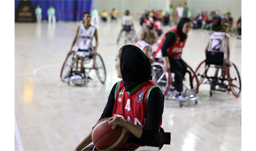 گزارش تصویری/ دیدار تیم ملی بسکتبال با ویلچر بانوان کشورمان مقابل تایلند 9