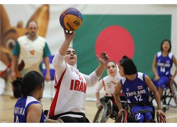 دومین برد دختران بسکتبال با ویلچر سه در سه/ شکست مقابل تایلند جبران شد