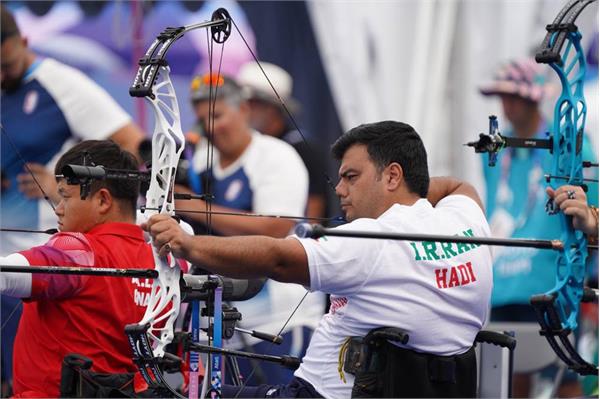 Paris 2024 Compound Archery Matches Day 1 10
