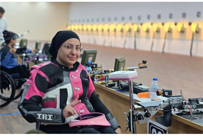 ​ مهسا حاجی محمدی در جایگاه پنجم ایستاد