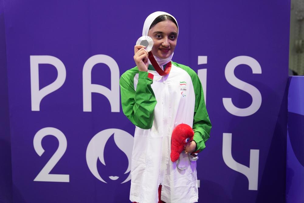 Paris Taekwondo Zahra Rahimi Medal 7
