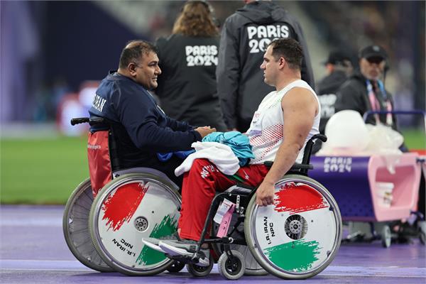 Paris Day 2 Athletics Amir kholousi. Sadegh Nikgotar 13