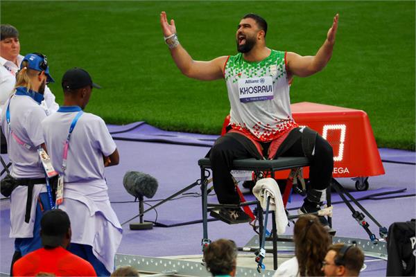 Yasin Khosravi Paris 2024 Shotput 7