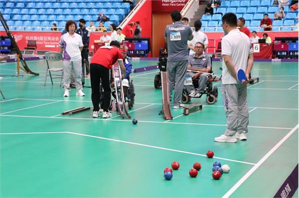 بوچیا در بازی‌های پاراآسیایی هانگژو 9