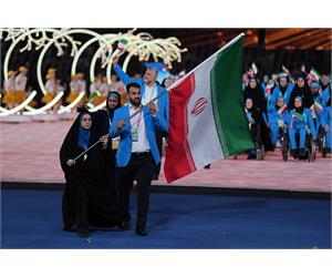 Team Iran's Parade at Hangzhou APG 11