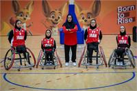 پیروزی دوباره تیم ملی بسکتبال با ویلچر سه نفره دختران برابر بنگلادش