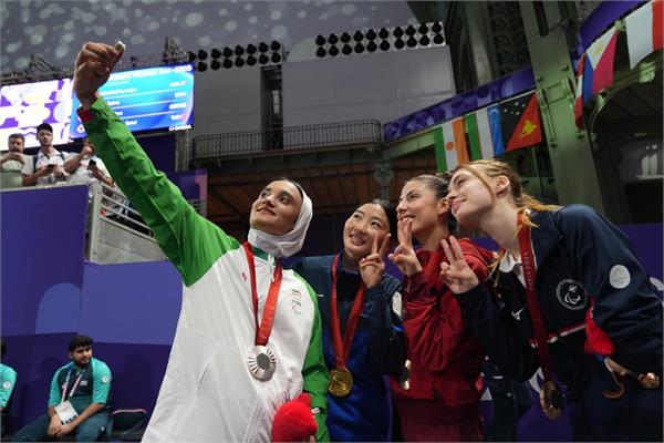 Paris Taekwondo Zahra Rahimi Medal 8