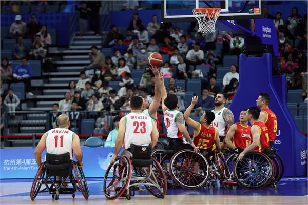 بسکتبال با ویلچر مردان برد چین در هانگژو 12