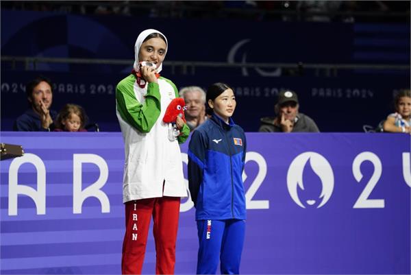 Paris Taekwondo Zahra Rahimi Medal 4