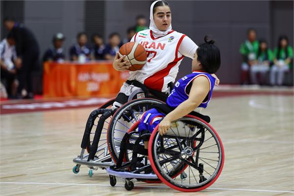 Women's Wheelchair Basketball Iran vs Thailand 9