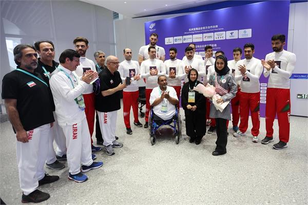 والیبال نشسته مردان و مراسم توزیع مدال بازی‌های پاراآسیایی هانگژو 2