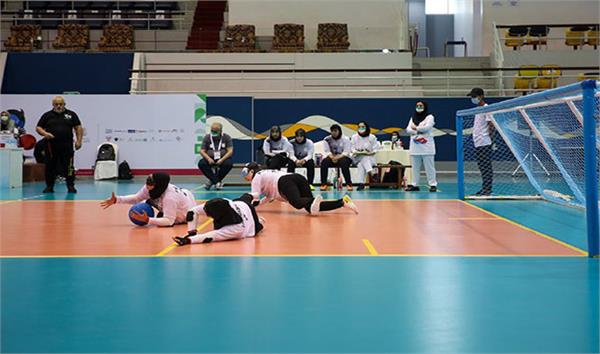 گزارش تصویری هفت/  دیدار تیم ملی گلبال دختران ایران با کره جنوبی