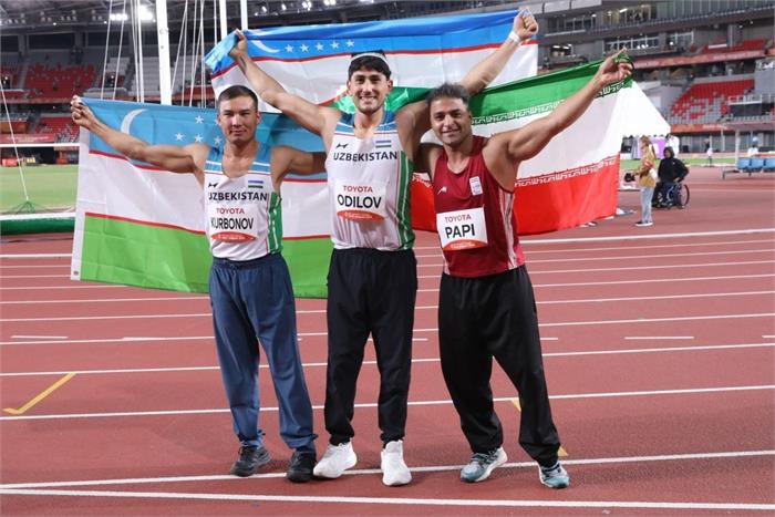 امان‌اله پاپی به مدال برنز پرتاب نیزه ناگویا رسید