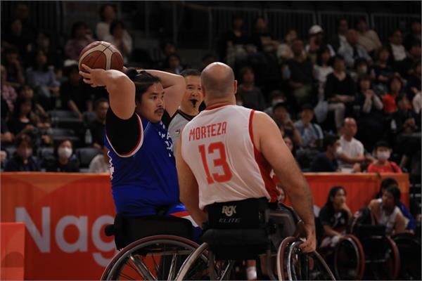 Men WH basketball Iran Thailand Joshaghani 5