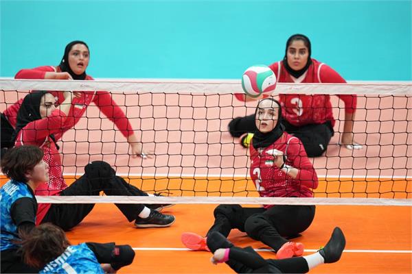 والیبال نشسته بانوان و مراسم توزیع مدال بازی‌های پاراآسیایی هانگژو 10