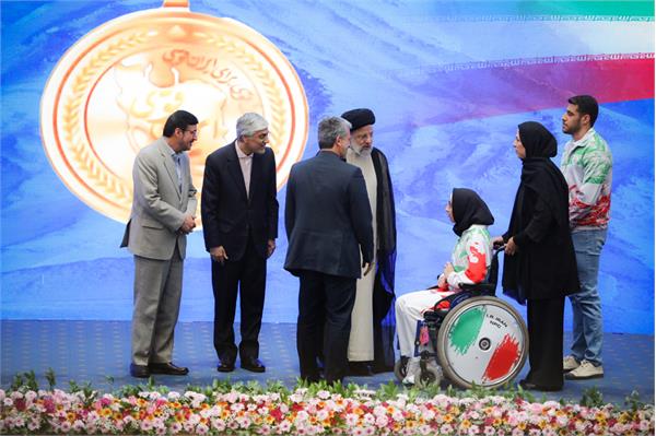 گزارش تصویری/ آیین تجلیل رییس جمهور از مدال آوران ورزش کشور  7