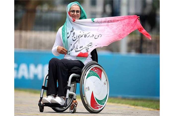 یادداشت زهرا نعمتی برای روز ملی پرچم؛ نام و پرچم ایران همیشه در قلبم خواهد ماند
