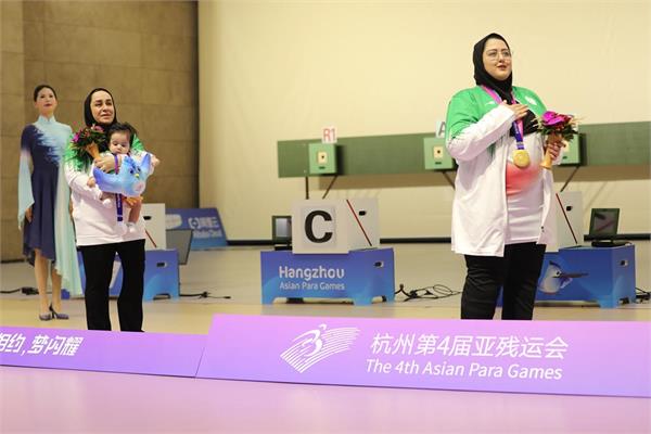 گزارش تصویری/ رقابت‌های پاراتیراندازی هانگژو 7