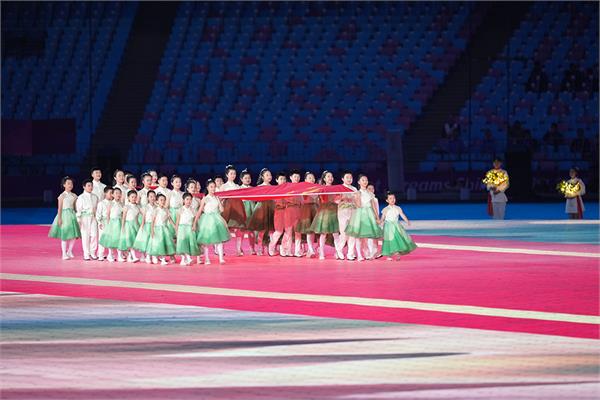 Hangzhou Opening APC & China Flags