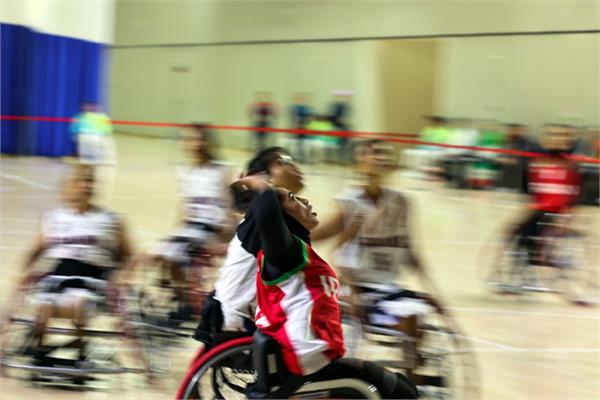 گزارش تصویری/ دیدار تیم ملی بسکتبال با ویلچر بانوان کشورمان مقابل تایلند 8