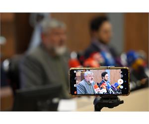 Team Iran’s CDM at Press Conference 8