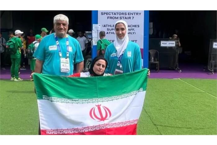 الهام صالحی به مدال برنز پرتاب وزنه دست یافت