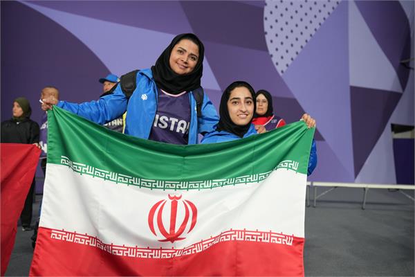 Paris Day 2 Athletics Amir kholousi. Sadegh Nikgotar 4