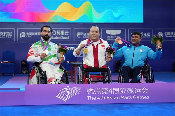 پاراوزنه‌برداری ایران در بازی‌های هانگژو 1