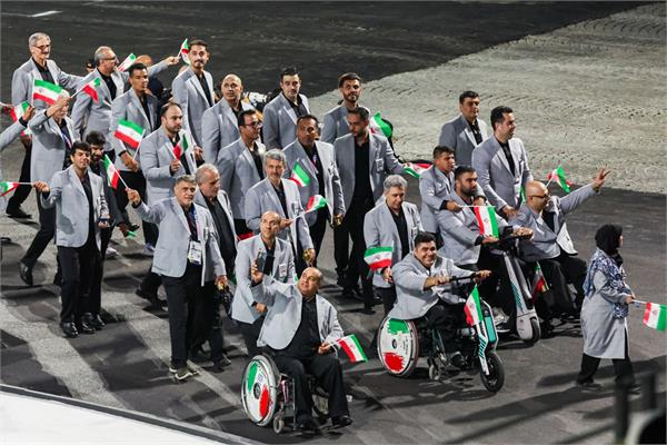 Team Iran Parade at Paris 3