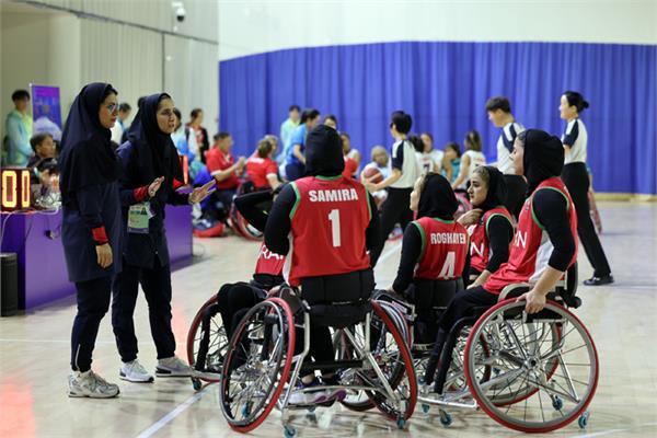 گزارش تصویری/ دیدار تیم ملی بسکتبال با ویلچر بانوان کشورمان مقابل تایلند 10