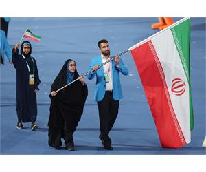 Team Iran's Parade at Hangzhou APG 19