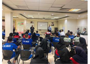 دوره آموزشی آنتی دوپینگ ویژه ورزشکاران تیم های پارامچ اندازی و تنیس روی میز اعزامی به بازی های پاراآسیایی جوانان دبی ۲۰۲۵