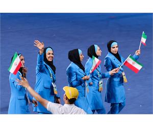 Team Iran's Parade at Hangzhou APG 4