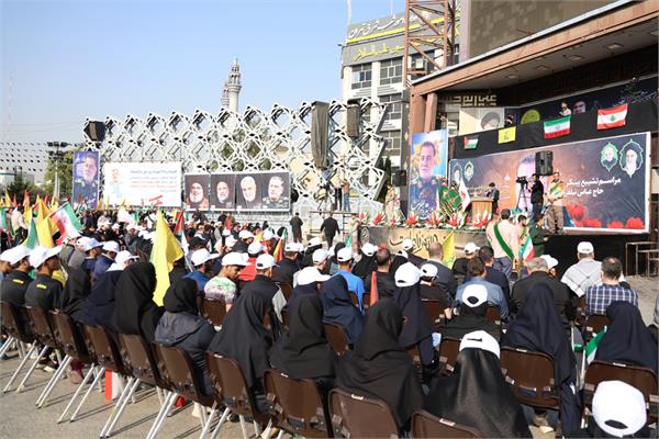 مراسم تشییع پیکر سردار شهید نیلفروشان  22