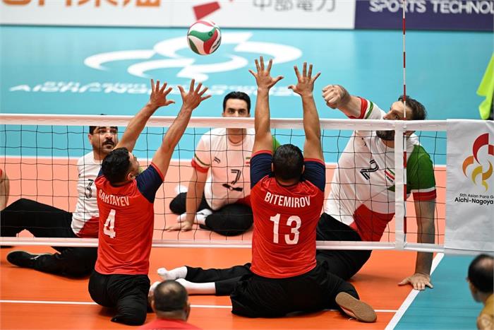 قهرمانی مردان والیبال نشسته ایران در بازی‌های ناگویا