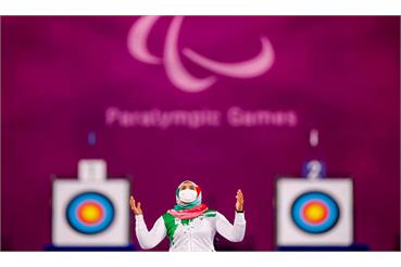 زهرا نعمتی با پشتکارش برتری خود را اثبات کرد