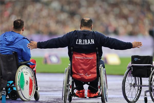 Paris Day 2 Athletics Amir kholousi. Sadegh Nikgotar 10