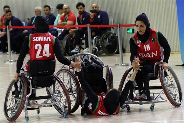 گزارش تصویری/ دیدار تیم ملی بسکتبال با ویلچر بانوان کشورمان مقابل تایلند 7