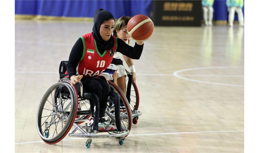گزارش تصویری/ دیدار تیم ملی بسکتبال با ویلچر بانوان کشورمان مقابل تایلند 3