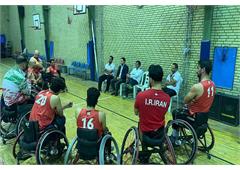 Dr. Karegary Visits Men’s Wheelchair Basketball Final Camp