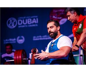 Amir Jafari Dubai 2024 Powerlifting World Cup  6
