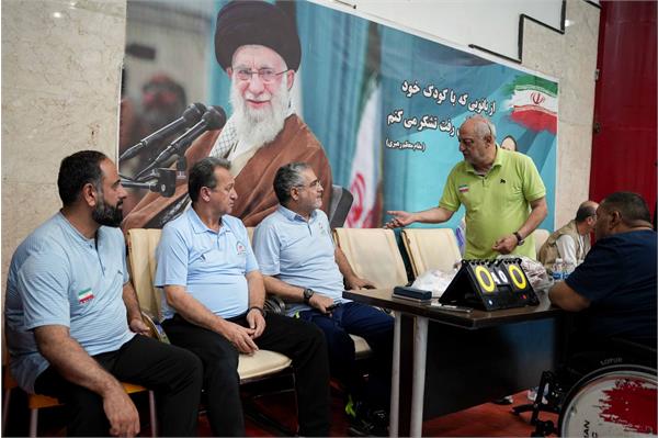 اردوی مشترک والیبال نشسته  12