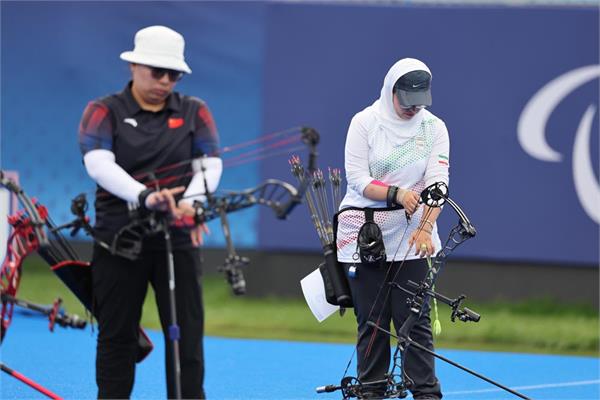 Fatemeh Hammati Compound Final & Silver Medal Paris 8