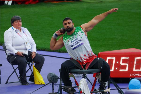 Yasin Khosravi Paris 2024 Shotput 5